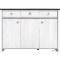 Комод Black Red White Порто KOM3D3S (джанни/сосна ларико)