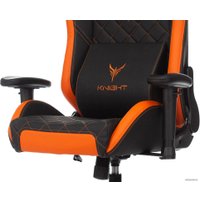 Игровое (геймерское) кресло Knight Explore (черный/оранжевый)