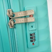 Чемодан-спиннер VALIGETTI 344-306/4-VG-18BIR (бирюзовый)