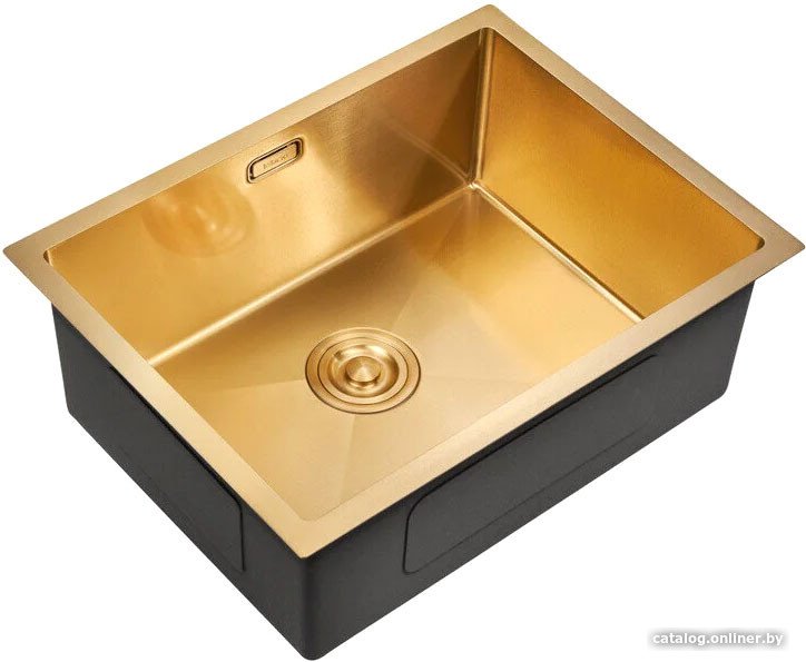 Кухонная мойка Milacio Denia 58 Steel MC.77458 (золотой)