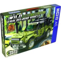 Конструктор Zhe Gao GZ6235 Внедорожник Jeep Wrangler на радиоуправлении