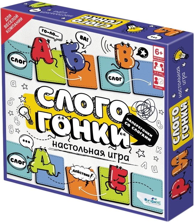 

Настольная игра Origami Game Слогогонки 6952