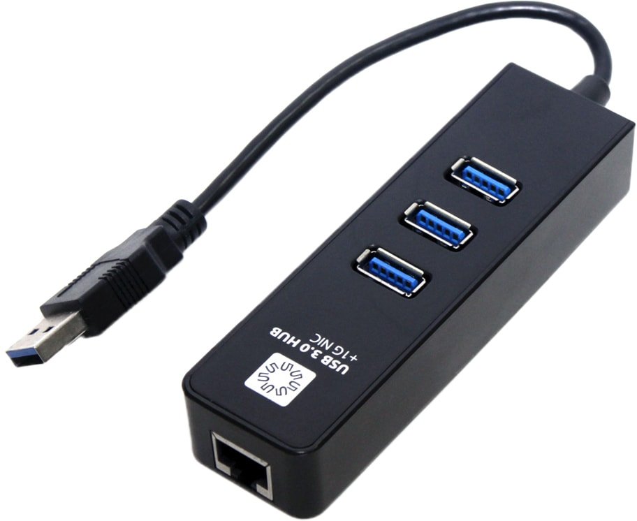 

USB-хаб 5bites UA3-45-04BK