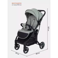Коляска прогулочная «книга» Rant MOWbaby Smart 2023 MB101 (green)