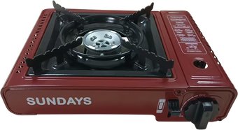 Туристическая плита Sundays ZD6800-D (красный)