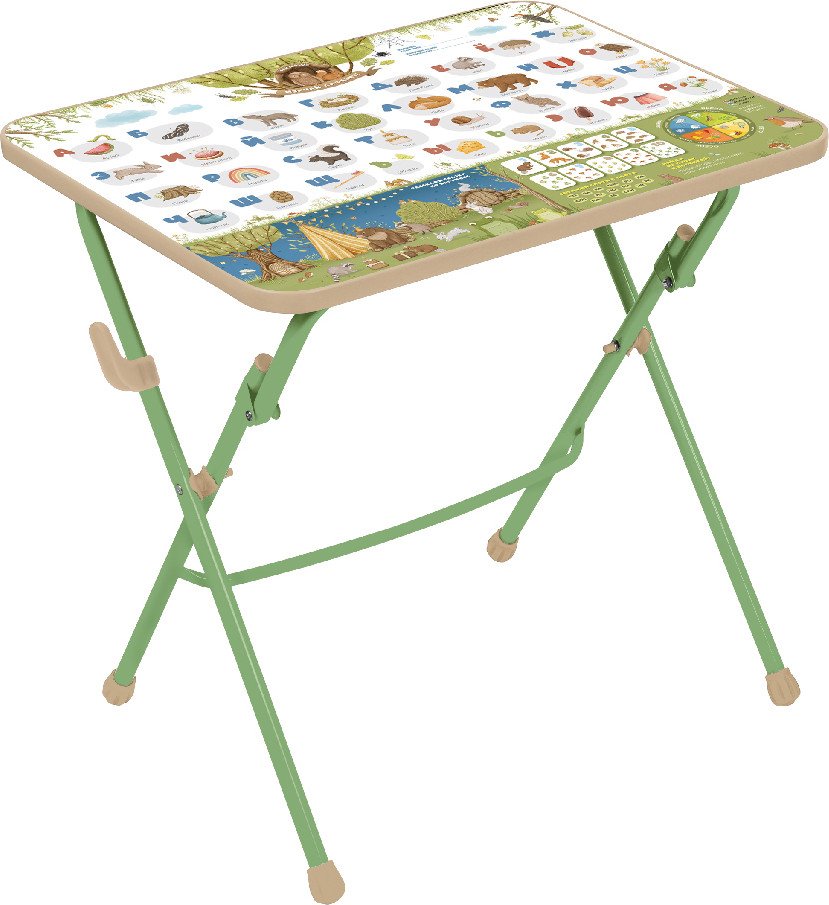 

Детский стол Nika СУ1/А2 С азбукой 2