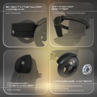 Детский велосипед Nuovita Bamzione B2 Premio (черное золото)