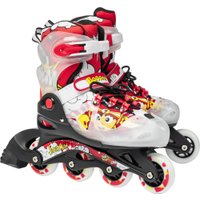 Роликовые коньки Ricos Fun PW-116A-10 (р. 34-37, черный/красный)