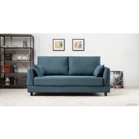 Диван Нижегородмебель Макс ТД 288 (анри 24 синий деним)