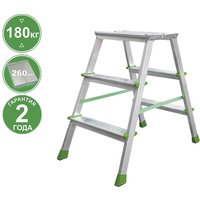 Лестница-стремянка Новая высота NV 212 с увеличенной площадкой 2x3 ступеней