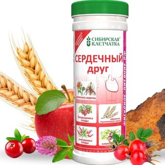 БАД Сибирская клетчатка Сердечный друг (170 г)
