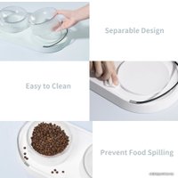 Миски на подставке Furrytail Doubowl Cat Kitty Bowls