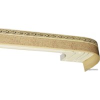 Карниз для штор Legrand Галант Neo Флора 48066879 (2.6 м, песок)