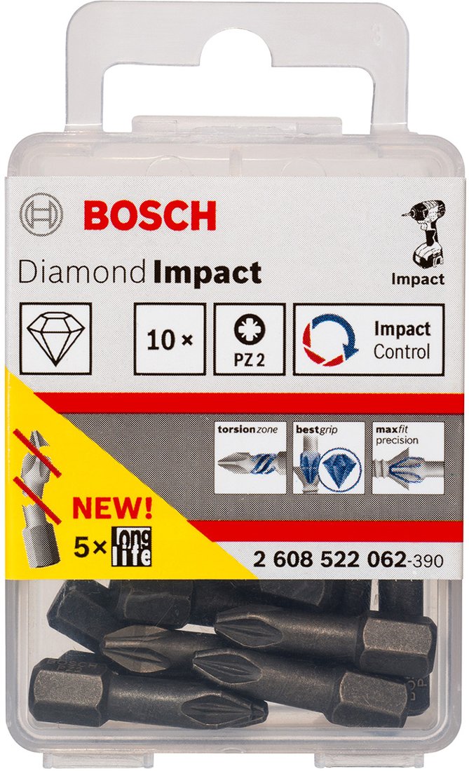 

Набор бит Bosch 2608522062