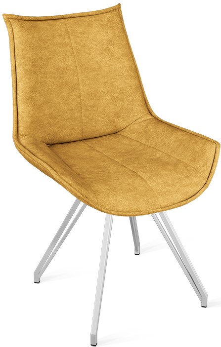 

Стул Трия Тейлор К4 исп.2 (белый матовый/микровелюр Duna Curcuma)