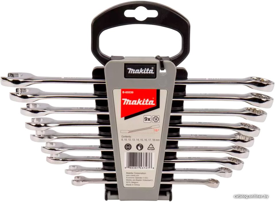 Набор ключей Makita B-65539 (9 предметов)