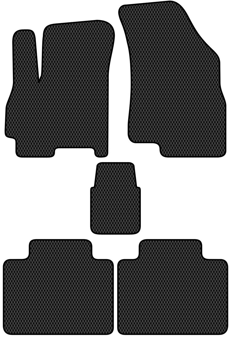 

Комплект ковриков для авто Alicosta EXEED LX I (suv / SUV) 2017 - Н.В. (черный, ромб)