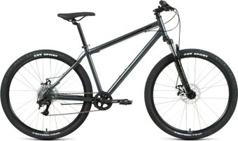 Велосипед Forward Sporting 27.5 2.2 disc р.19 2021 (черный)
