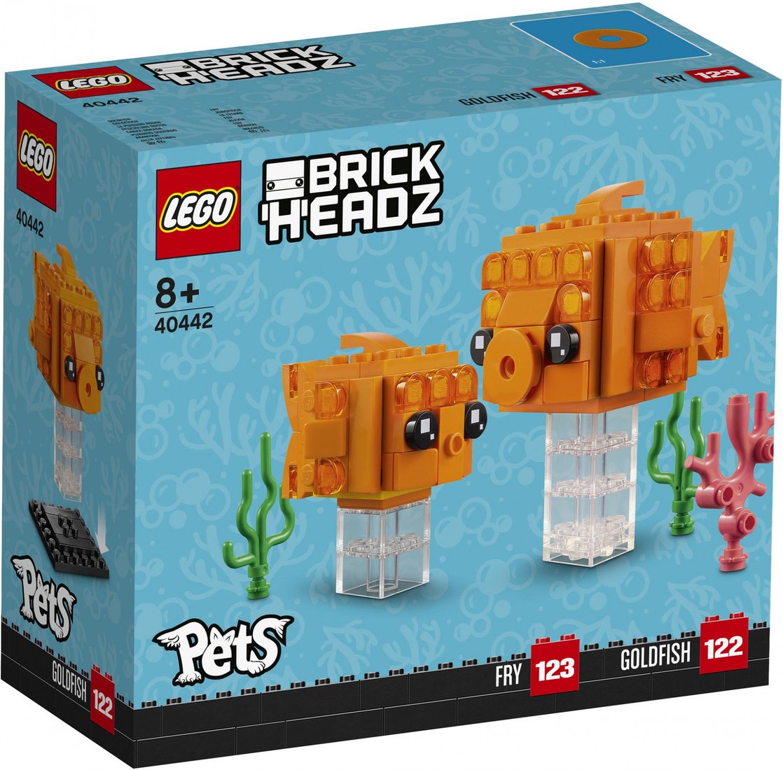 

Конструктор LEGO BrickHeadz 40442 Золотая рыбка