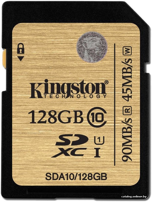 Карта памяти Kingston Ultimate SDHC 128GB SDA10/128GB