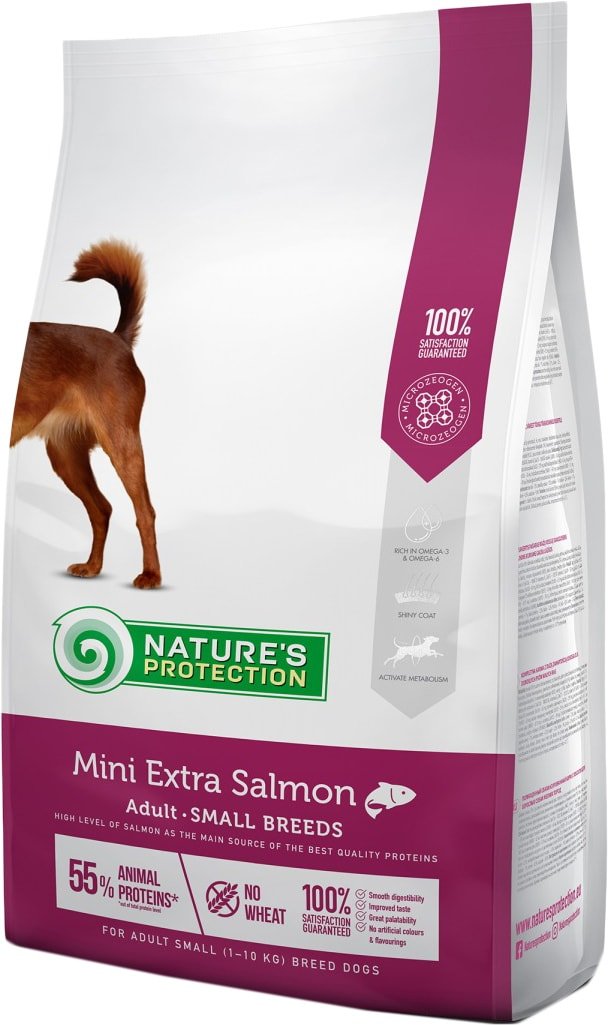 

Сухой корм для собак Nature's Protection Mini Extra Salmon 2 кг