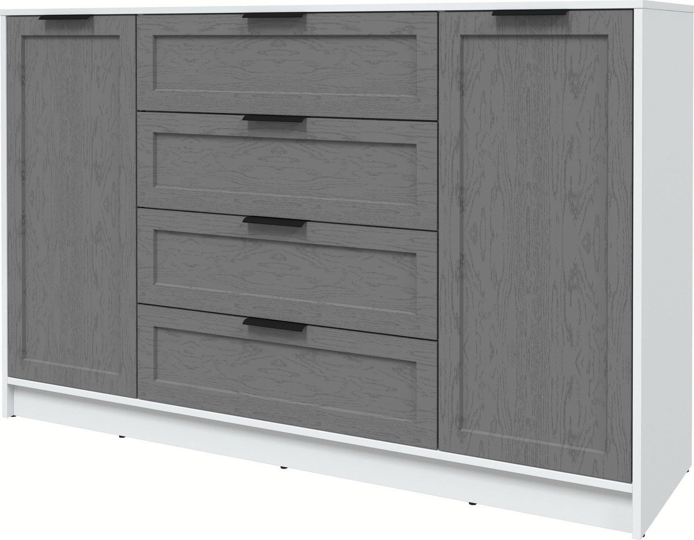 

Тумба Интерлиния Концепт Тренд КТ-Т160 (белый платинум/дуб серый)