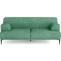 Диван Олмеко Бергамо 2-х местный (велюр, барни олива)