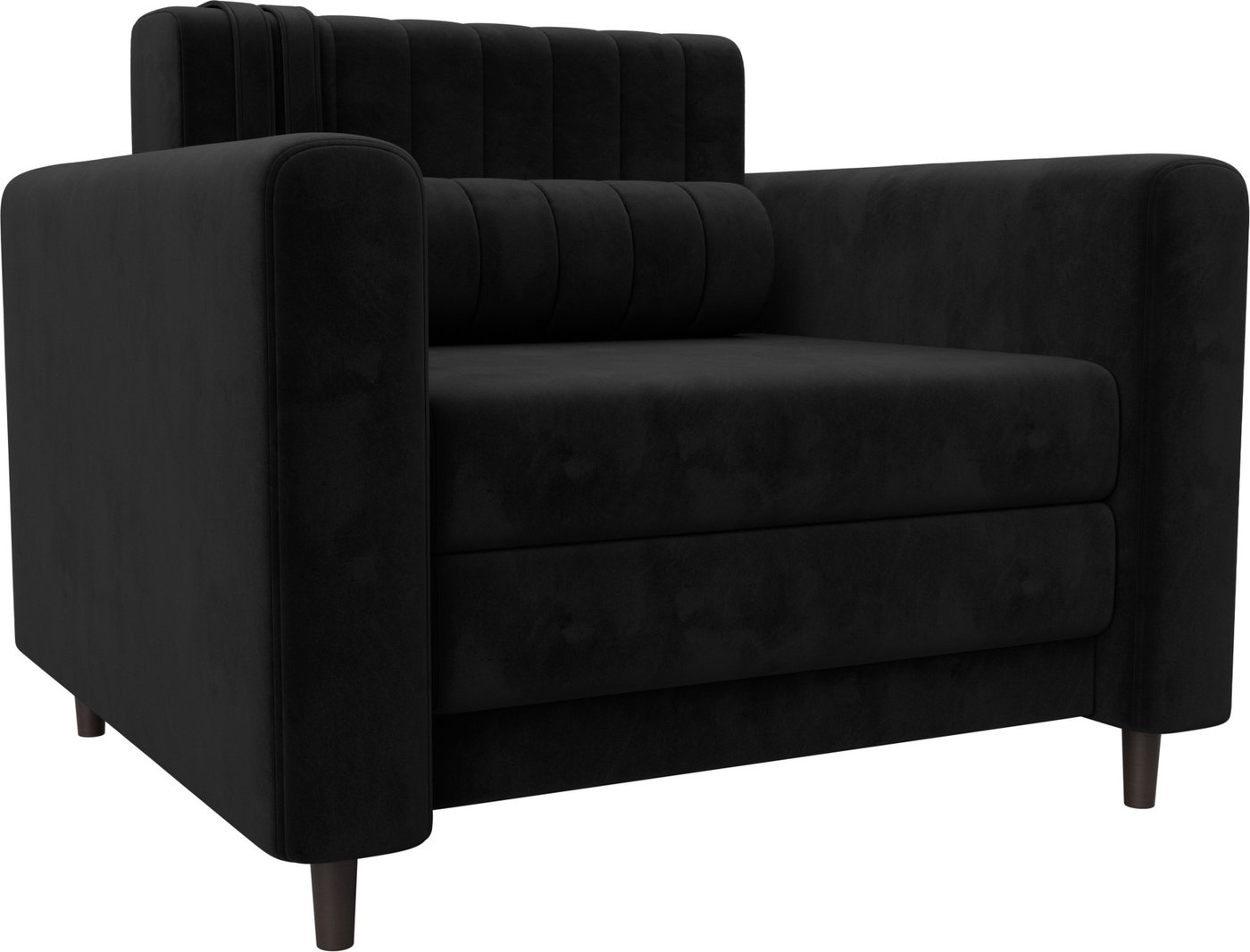 

Кресло-кровать Лига диванов Лига-070 132561 (велюр Seven 35 черный)