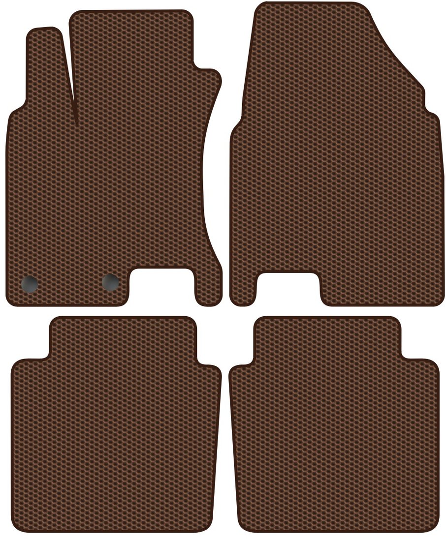 

Комплект ковриков для авто Alicosta Nissan Qashqai +2 I (suv / J10) 2010 - 2014 (коричневый, сота)
