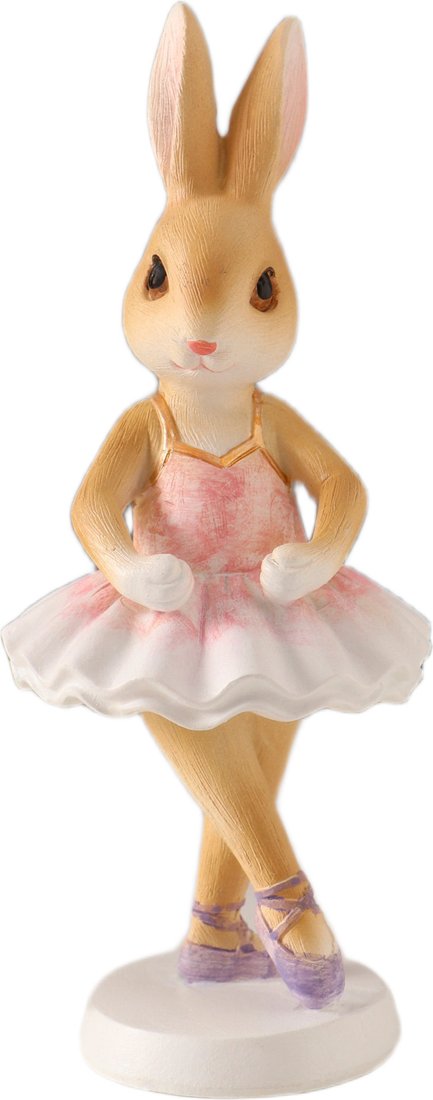 

Статуэтка Sima-Land Зайка-балерина в бело-розовой пачке 10583219