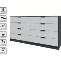 Комод Интерлиния Концепт КТ-К197 (серый/антрацит)