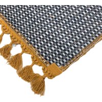 Ковер для жилой комнаты Karven Post Dokuma Sacakli 80x120 KV 027 (шоколад)