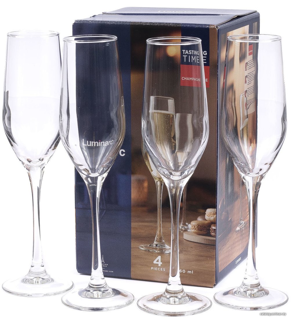Набор бокалов для шампанского Luminarc Tasting time. Champagne P6818