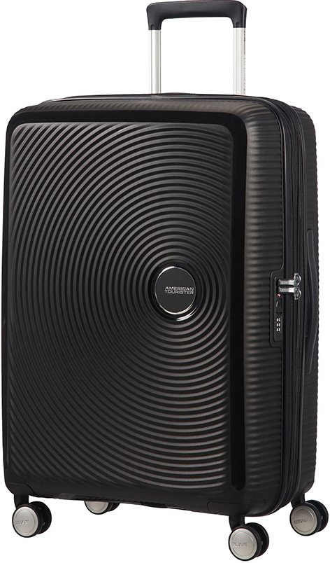 

Чемодан-спиннер American Tourister Soundbox Bass Black 67 см