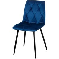 Стул СоюзРегионПоставка Регги СРП-066 (черный/велюр Velluto 25 синий) в Гомеле