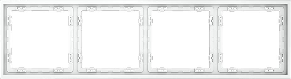 Рамка Voltum S70 VLS100402 (белый матовый)