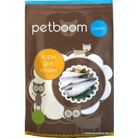 Сухой корм для кошек PetBoom Для взрослых кошек с рыбой 10 кг