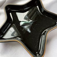 Подставка декоративная Wood_N_Sea Звезда (черный)