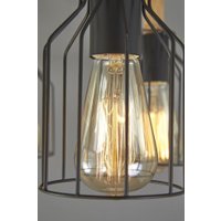 Люстра средней высоты Escada 469/3PL (черный)