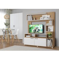 Шкаф-купе Горизонт Мебель Ника (золотистый/белый)