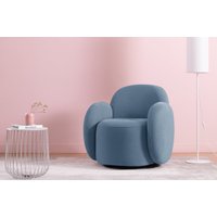 Интерьерное кресло Divan Теоп 251243 (поворотное Bucle Blue)