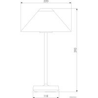 Настольная лампа Elektrostandard Mistery TL70210 (черный)