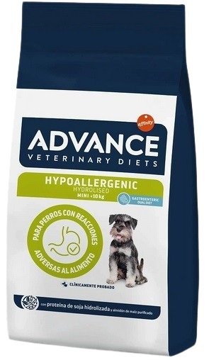 

Сухой корм для собак Advance Dog VetDiet Hypoallergenic Mini 1 кг