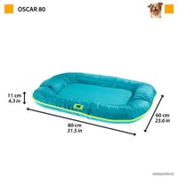 Лежак Ferplast Oscar 80 81095115 (голубой)