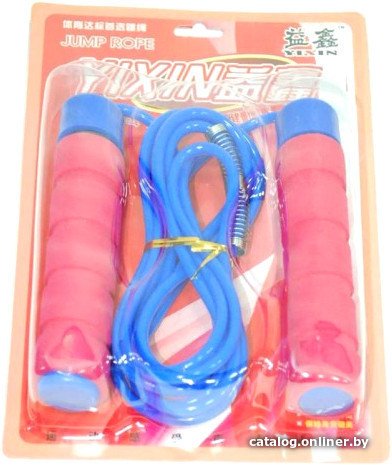 Скакалка ZEZ Sport V0685 (розовый; голубой)