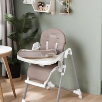 Высокий стульчик Nuovita Nativo (grigio scuro/темно-серый)