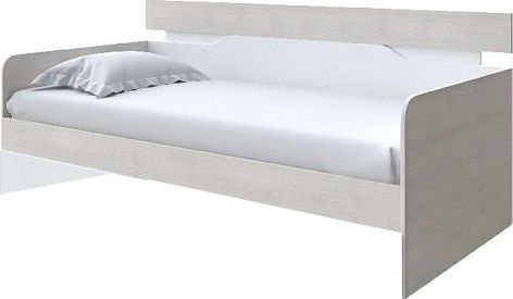 

Кровать-тахта PROxSON Milton 120x190 (дуб шамони светлый 124/белый)