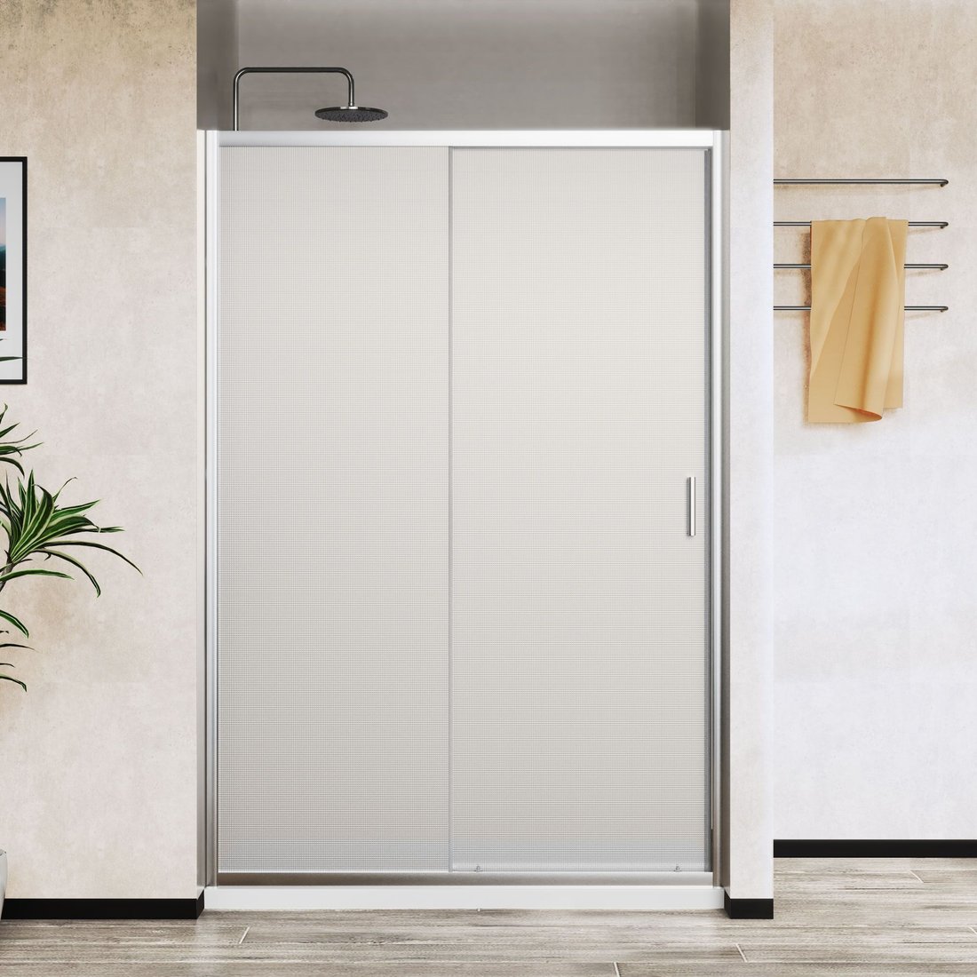 

Душевая дверь Vincea City VDS-5CT140MT