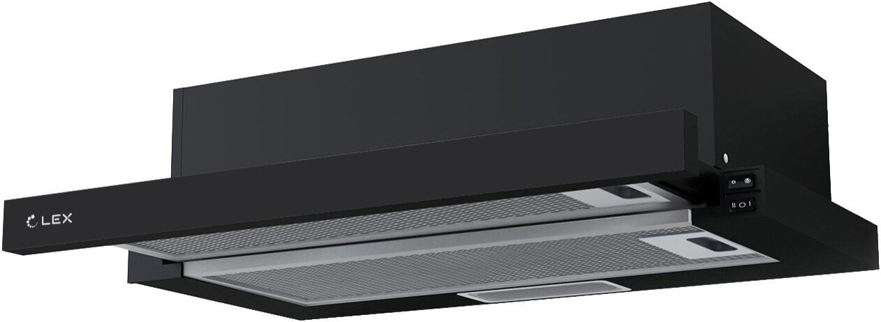 

Кухонная вытяжка LEX Hubble 2M 600 Black