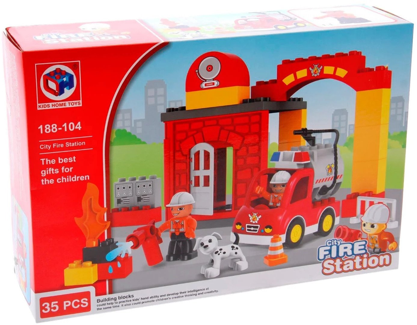 

Конструктор Kids Home Toys Пожарная станция 188-104 2496914